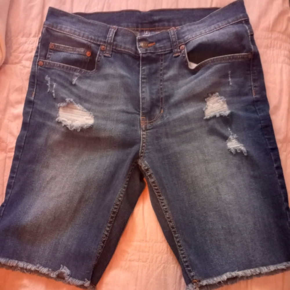 Mens Jean Shorts Size Waist 30
